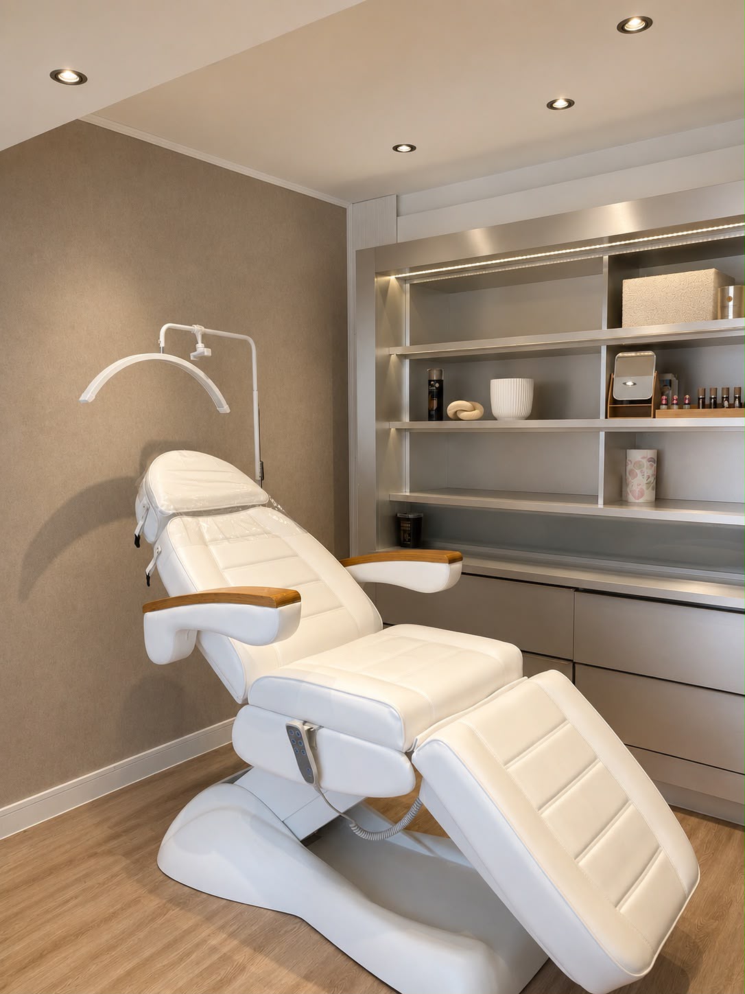 Behandelruimte van Danaë Cosmetics — professionele PMU-studio in Oudenaarde